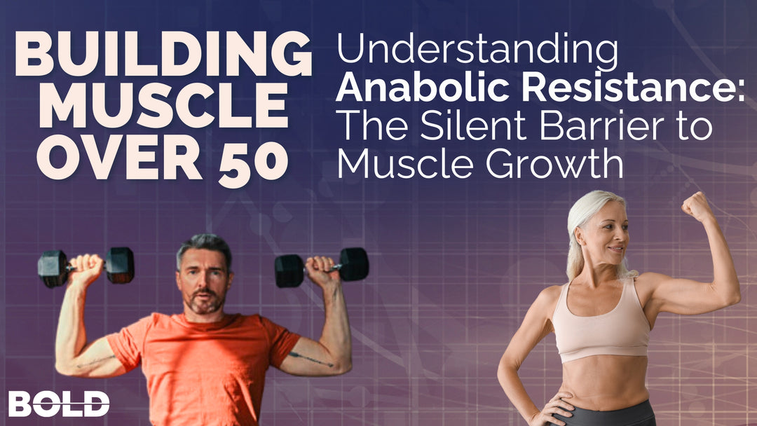 Building muscle over 50  - Why it's harder - Anabolic Resistance explained